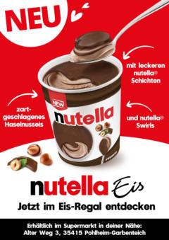 OFFERS - nutella Eis gültig ab dem 25.08.2024