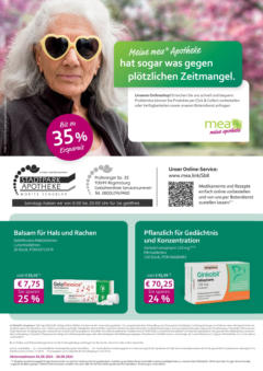 OFFERS - mea Apotheke: Unsere Angebote im September! gültig ab dem 31.08.2024