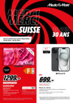 MediaMarkt Nous fêtons les 30 ans de MediaMarkt! - bis 08.09.2024