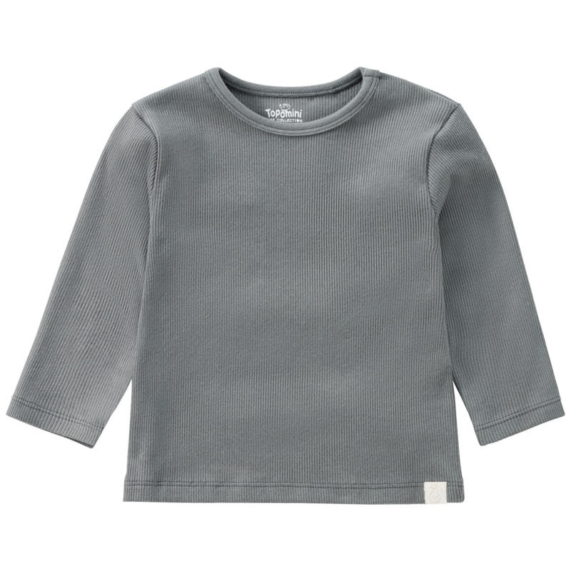 Baby Langarmshirt mit Rippstruktur (Nur online)