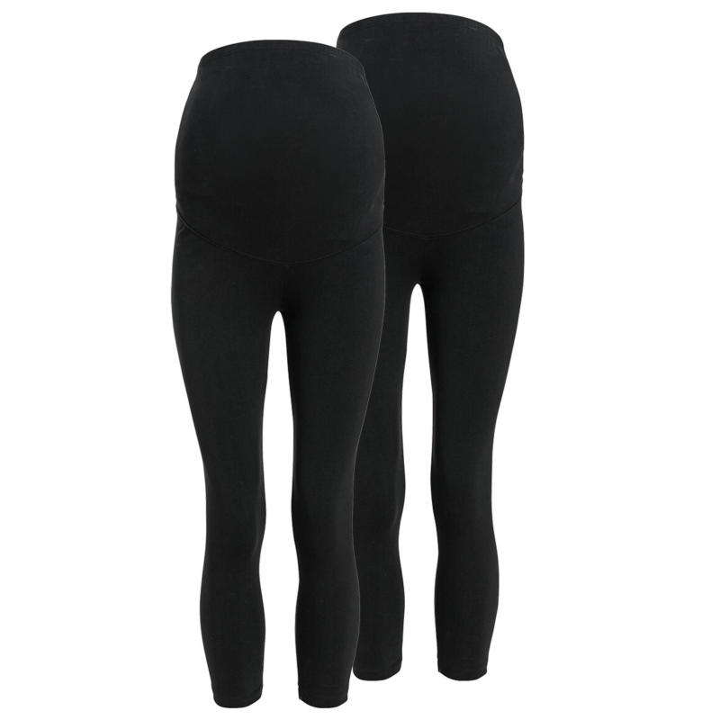 2 Damen Umstands-Leggings im Set (Nur online)