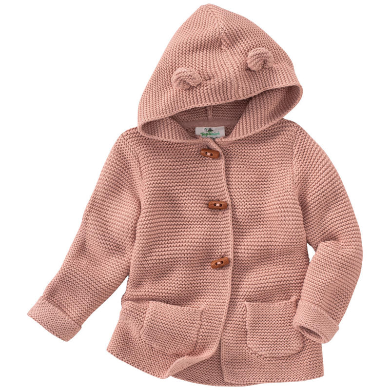 Baby Strickjacke mit Öhrchen (Nur online)