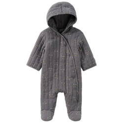 Newborn Musselin-Overall mit Allover-Muster