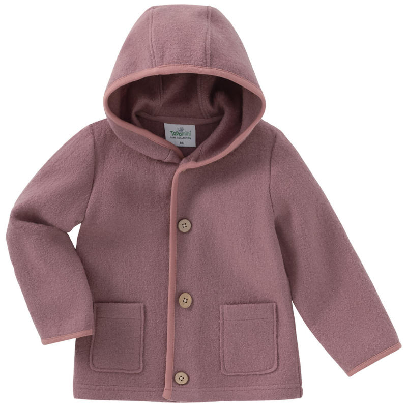 Baby Wollwalk-Jacke mit Umschlagbündchen (Nur online)