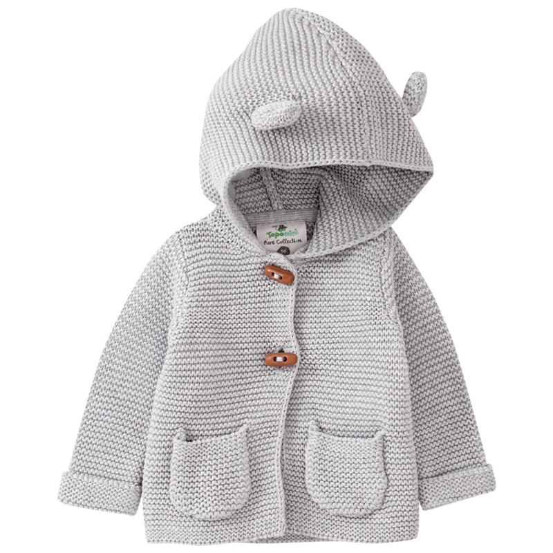 Newborn Strickjacke mit Öhrchen (Nur online)