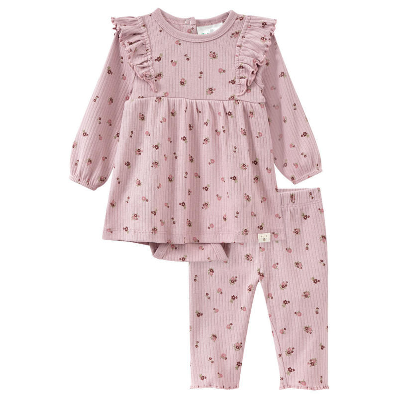 Baby Bodykleid und Leggings im Set