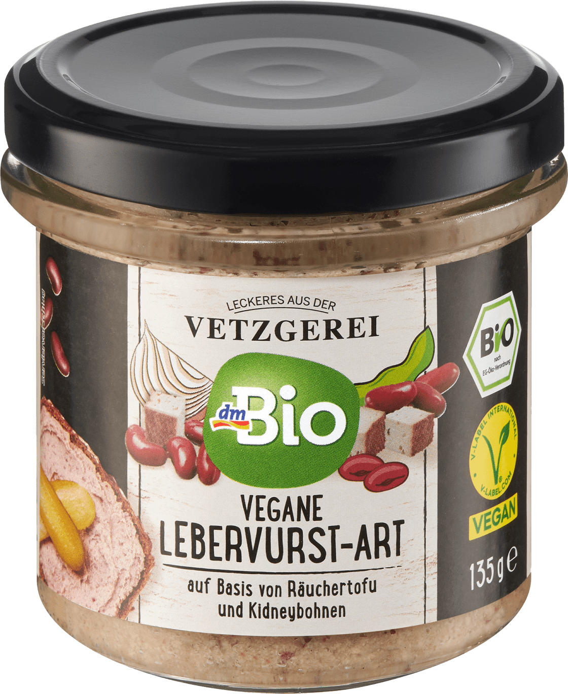 dmBio Veganer Aufstrich Lebervurst-Art