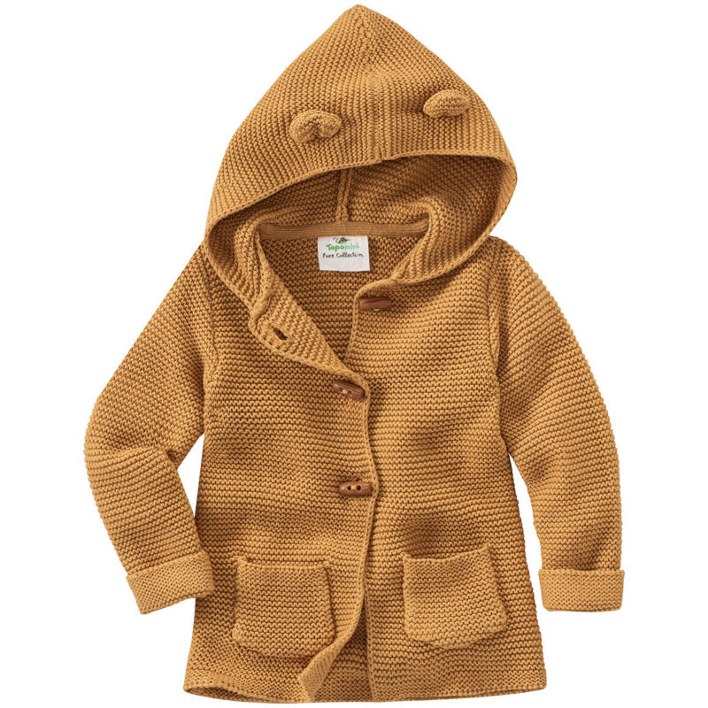 Baby Strickjacke mit Öhrchen (Nur online)