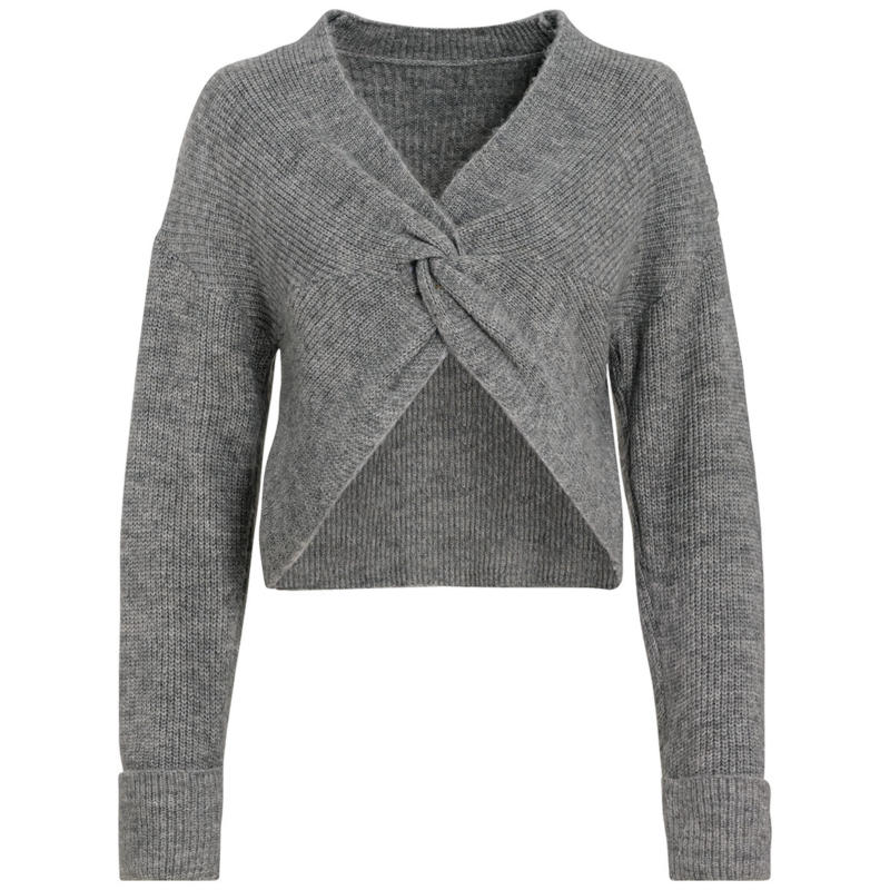 Damen Umstands-Pullover cropped (Nur online)