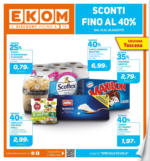 Ekom Sconti fino al 40% - al 26.08.2024