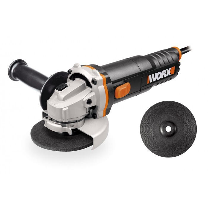 Ъглошлайф Worx WX711 / 750W с диск за шлайфане 115мм