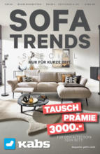 Kabs Kabs: Sofatrends Specialprospekt-01 - bis 08.09.2024