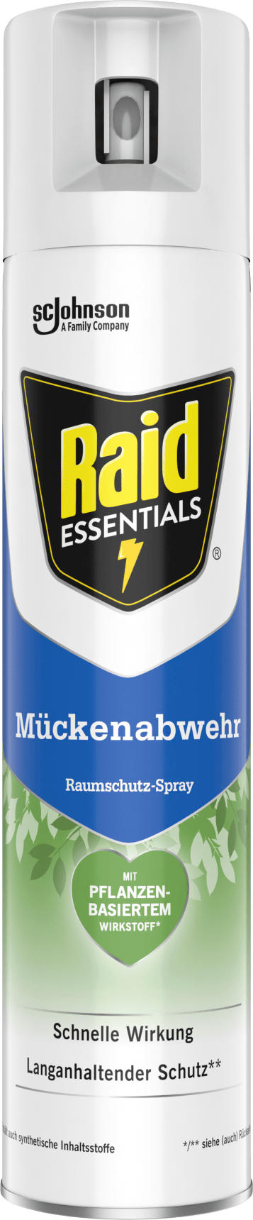 Raid Essentials Mückenabwehr Raumschutz-Spray