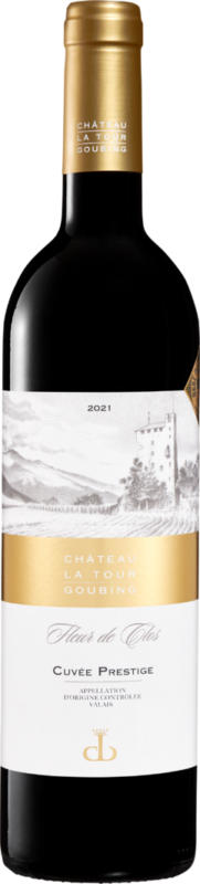 Château La Tour Goubing Cuvée Prestige Rouge Fleur de Clos AOC Valais, Svizzera, Vallese, 2022, 75 cl