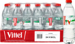 Acqua minerale Vittel, non gassata, 24 x 50 cl