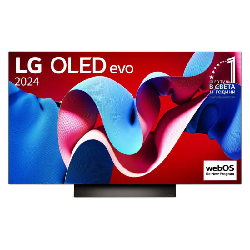 Телевизор LG OLED48C41LA 4K Ultra HD OLED WEBOS, 48.0 ", SMART TV