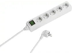 Vivanco 31045 Basic 5-fach Steckdosenleiste mit Schalter, 3m