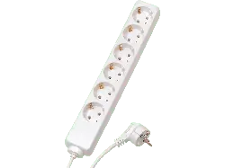 Vivanco 28258 6-fach Steckdosenleiste ohne Schalter, 1,4m