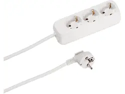 Vivanco 61152 Basic 3-fach Steckdosenleiste ohne Schalter, 5m