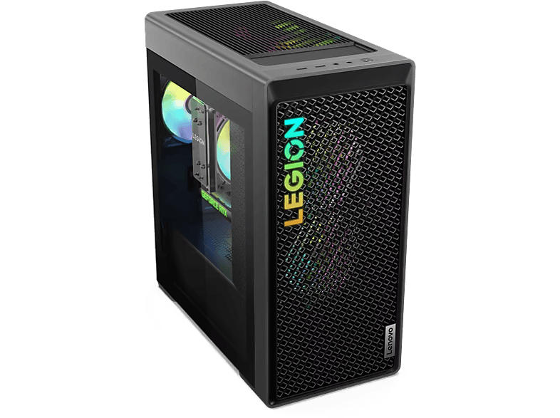 Lenovo Legion T5 26ARA8 Gaming PC, R7 7700, 32 GB RAM, 1 TB SSD, RTX 4070, Win11 Home, Storm Grey