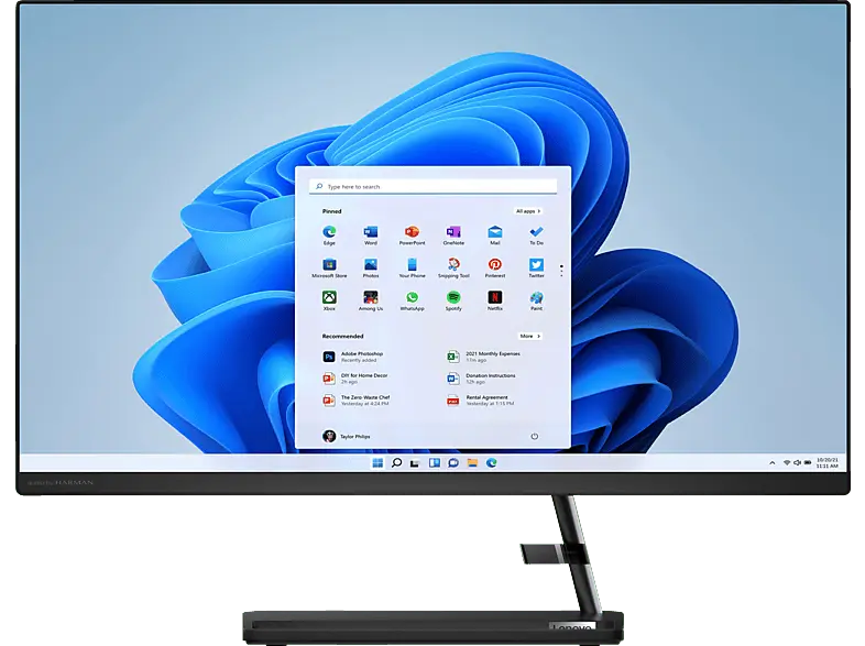 LENOVO IdeaCentre AIO 3 27IAP7 All-in-One PC, i7-13620H, 16GB RAM, 1TB SSD, 27 Zoll Full-HD, 60Hz, Win11 Home, Schwarz