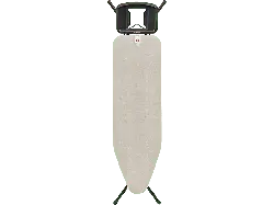 Brabantia 236129 Bügelbrett B 124x38cm, für Dampfbügeleisen - Denim Grey; Bügeltisch