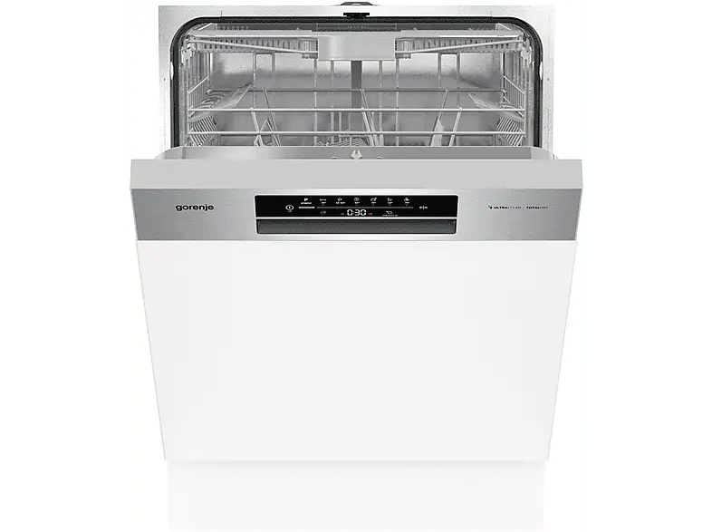 Gorenje GI643D90X Geschirrspüler (integrierbar, Besteckschublade, 598 mm breit, 45 dB(A), D, Silber)