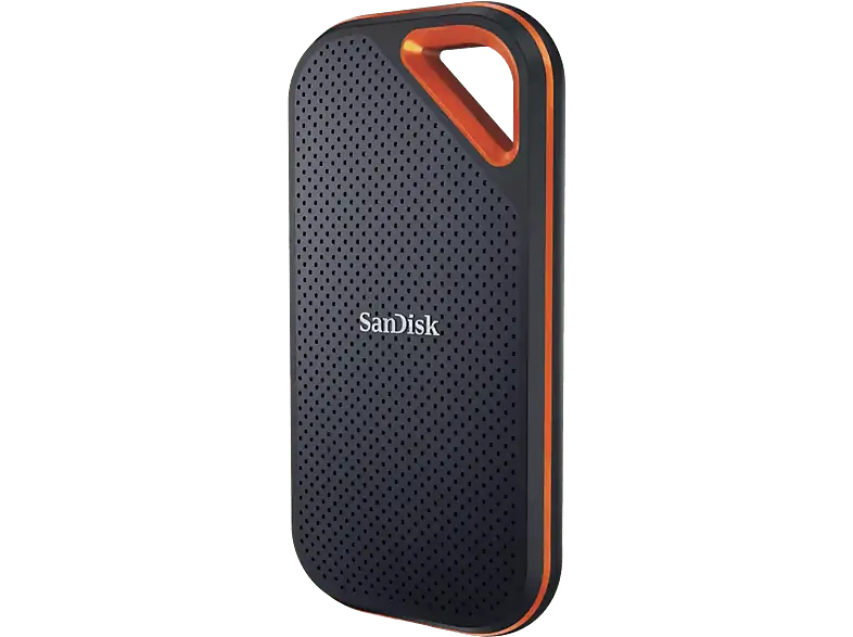 SandISK 4TB Extreme pro Tragbare SSD USB-C USB 3.2 Solid-State-Laufwerk bis zu 2000 MB/s IP65-Einstufung für Staub- und Wasser; SSD Festplatte