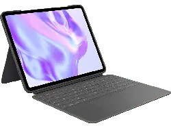 LOGITECH Combo Touch, iPad Pro 13 Zoll (M4), DEU (Qwertz), Grafit; Tastatur-Case