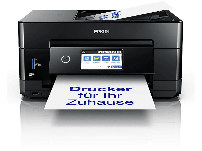 Epson Expression Premium XP-7100 A4, Multifunktionsdrucker, WLAN, Tintendruck, Schwarz