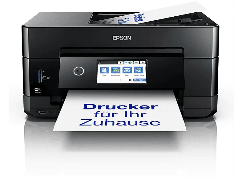 EPSON Expression Premium XP-7100 A4, Multifunktionsdrucker, WLAN, Tintendruck, Schwarz