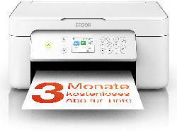 Epson Expression Home XP-4205 A4, kabelloser Multifunktionstintenstrahldrucker inkl. kostenloser Tinte für 3 Monate bei ReadyPrint-Abo, WLAN, Tintendruck, Weiß