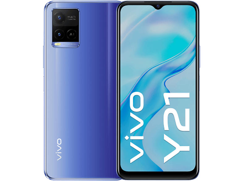 Vivo Y21 64GB, Metallic Blue