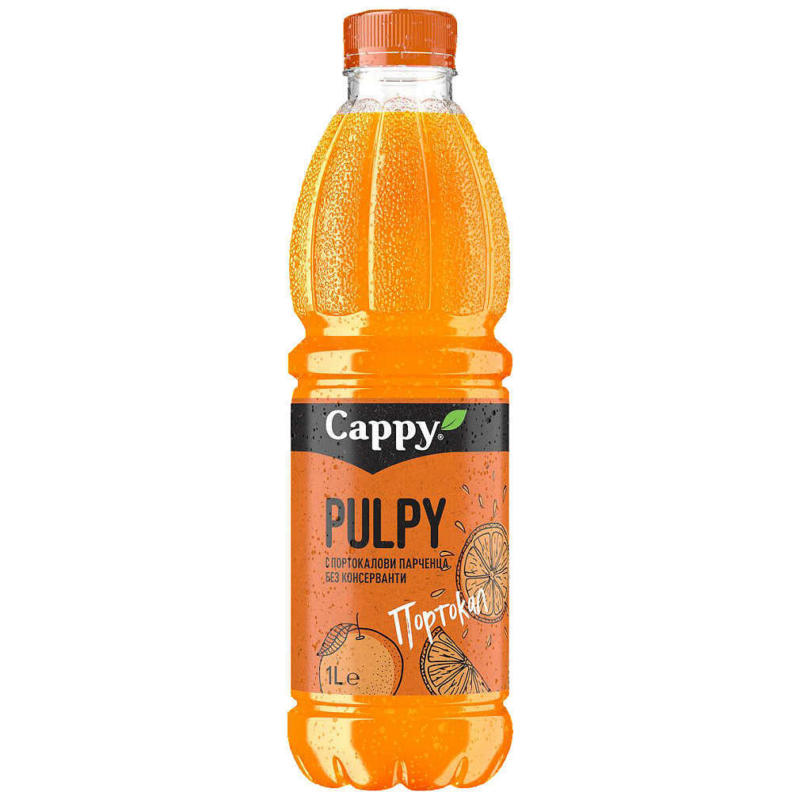 Cappy Pulpy Плодова напитка различни видове