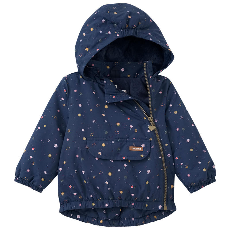 Baby Winterjacke mit Fleecefutter