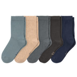 5 Paar Jungen Socken in verschiedenen Farben