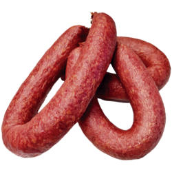 Kochsalami im Ring