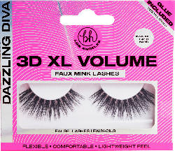 bh cosmetics Künstliche Wimpern 3D XL Volume Dazzling Diva (1 Paar)