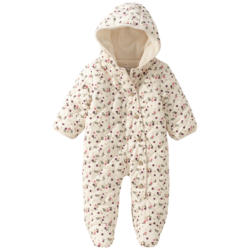 Newborn Overall mit Blumen-Muster