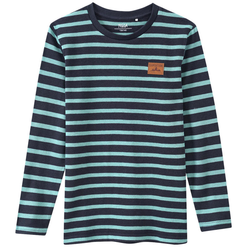 Jungen Langarmshirt im Ringel-Look (Nur online)