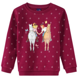 Bibi & Tina Sweatshirt mit Allover-Print