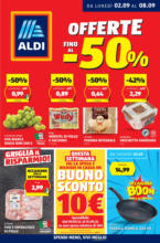 Aldi Offerte fino al 50% - al 08.09.2024