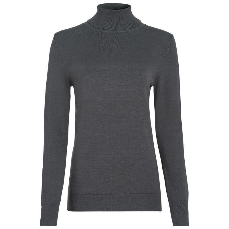 Damen Rollkragenpullover unifarben (Nur online)