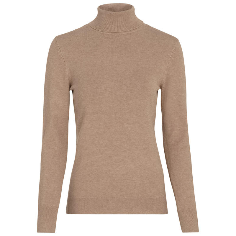 Damen Rollkragenpullover unifarben (Nur online)