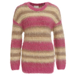 Damen Strickpullover gestreift (Nur online)