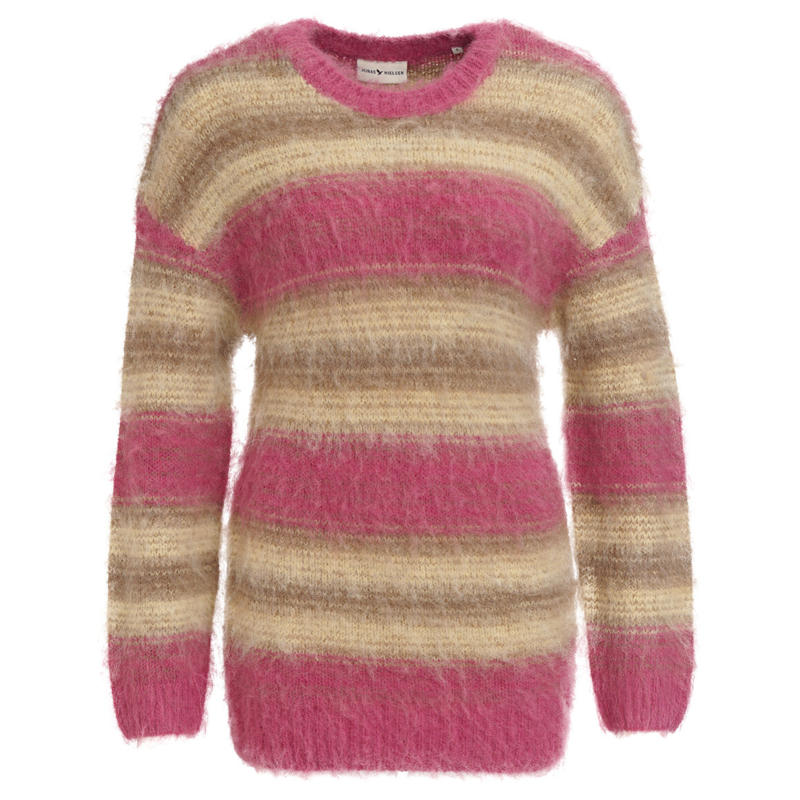 Damen Strickpullover gestreift (Nur online)