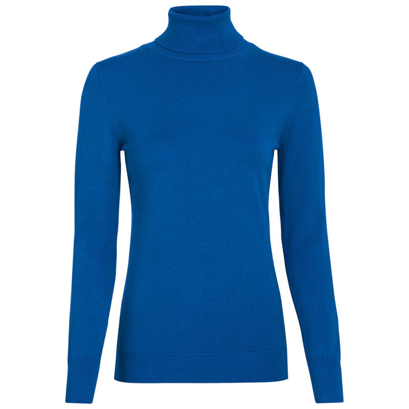 Damen Rollkragenpullover unifarben (Nur online)