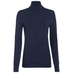 Damen Rollkragenpullover unifarben (Nur online)