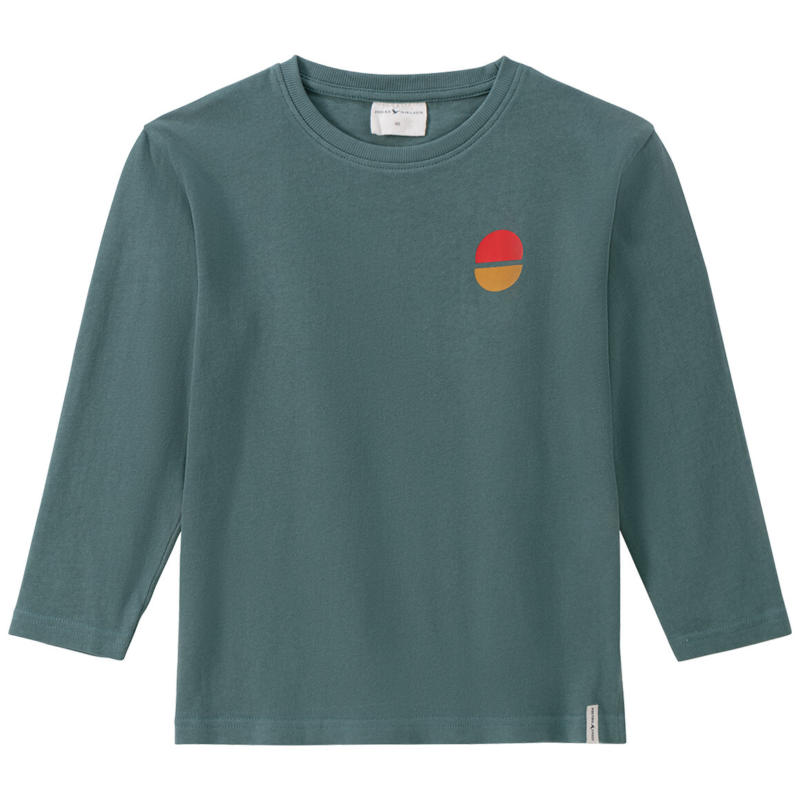 Jungen Langarmshirt mit kleinem Print (Nur online)