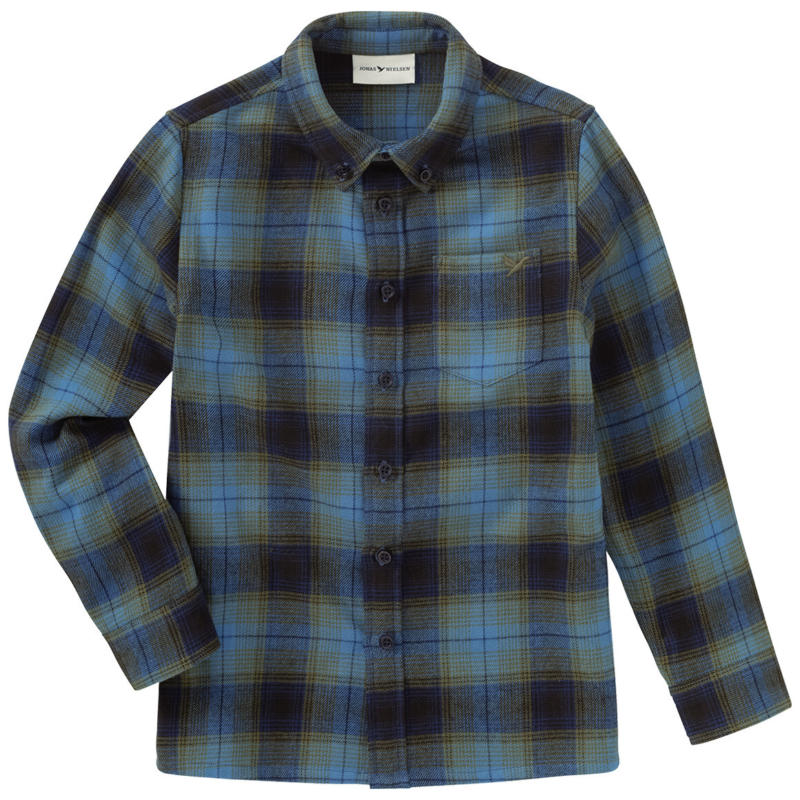 Jungen Flanell-Hemd in Karo-Muster (Nur online)